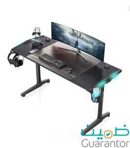 مكتب الألعاب مقاس 55 بوصة اضاءة ال أي دي متنوعة